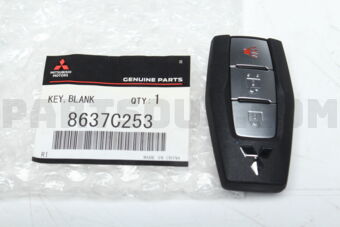 8637C253 KEY,KEYLESS OPERATION BLAN
