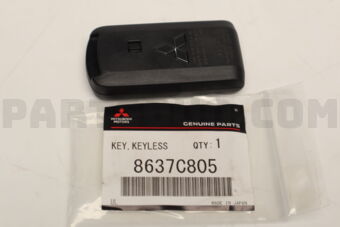8637C805 Mitsubishi KEY,KEYLESS OPERATION BLAN