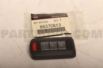 8637C813 KEY,KEYLESS OPERATION BLAN
