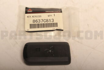 8637C813 KEY,KEYLESS OPERATION BLAN