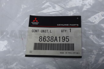 8638A195 Mitsubishi CONT UNIT,BLIND SPOT WA,LH