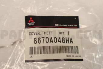 8670A048HA Mitsubishi COVER,THEFT ALARM SENSOR