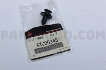 AX000348 Mitsubishi CLIP,FR BUMPER