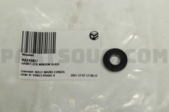 MA141817 GASKET,QTR WINDOW GLASS