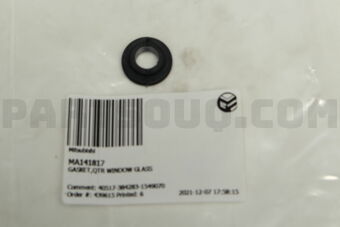 MA141817 GASKET,QTR WINDOW GLASS