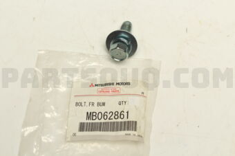 MB062861 BOLT,FR BUMPER