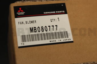 MB080777 FAN,HEATER BLOWER