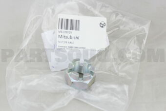 MB109029 NUT,FR AXLE