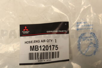 MB120175 Mitsubishi HOSE,ENG AIR INTAKE