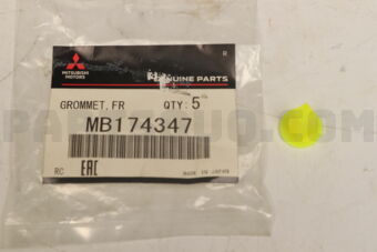 MB174347 GROMMET,FR END GARNISH