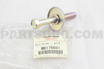 MB176661 BOLT,FR AXLE CROSSME
