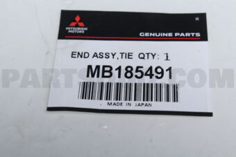 MB185491 END ASSY,TIE ROD