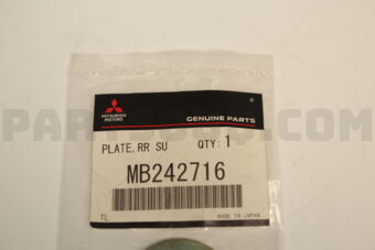 MB242716 PLATE,RR SUSP LWR AR