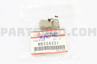 MB334331 RETAINER,FR BRAKE PA