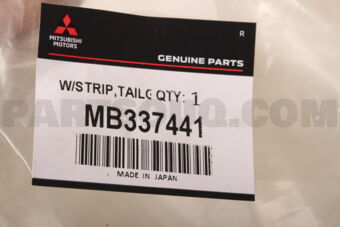 MB337441 W/STRIP,TAILGATE OPE