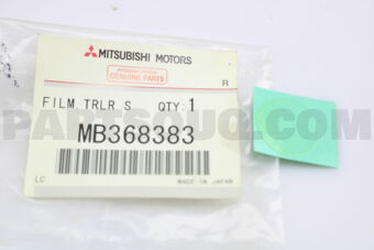 MB368383 FILM,TRLR SOCKET PROTECTOR