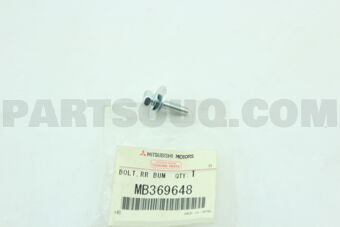 MB369648 BOLT,RR BUMPER
