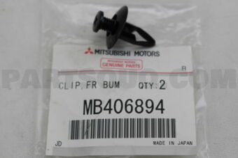 MB406894 CLIP,FR BUMPER