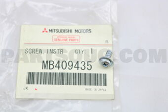 MB409435 SCREW,INSTRUMENT PANEL