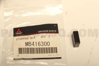 MB416300 STOPPER,QTR WINDOW GLAS
