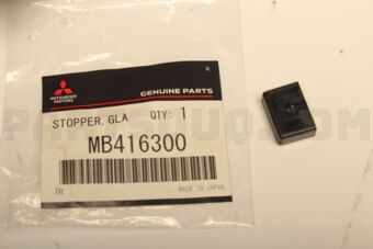 MB416300 STOPPER,QTR WINDOW GLAS
