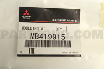 MB419915 MOULDING,WINDSHILD SIDE,LH