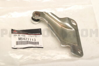 MB421113 ARM,RR DOOR UPR ROLLER,LH