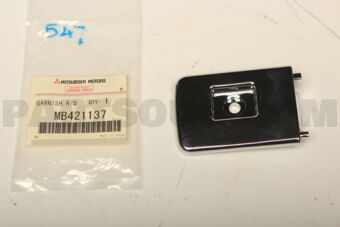 MB421137 GARN,RR DOOR CTR RAIL,LH