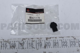 MB421179 STOPPER,RR DOOR,UPR