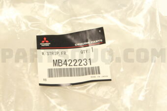 MB422231 W/STRIP,FR DOOR OPENING,LH