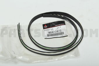 MB422425 W/STRIP,RR BUMPER PLATE
