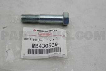 MB430539 BOLT,FR SUSP UPR ARM