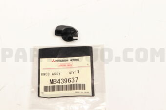 MB439637 KNOB,HEATER BLOWER