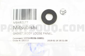 MB480177 GASKET,BODY LOOSE PANEL
