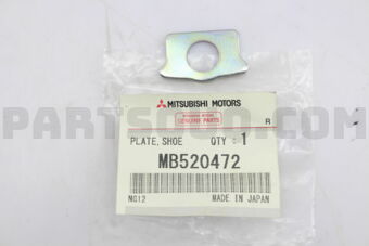 MB520472 PLATE,RR BRAKE SHOE GUIDE