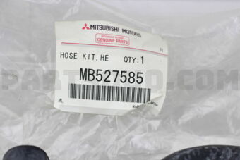 MB527585 HOSE KIT,HEATER WATER