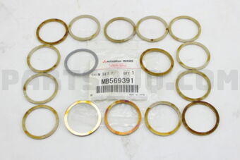 MB569391 SHIM SET,F/DIFF DRV PIN,FR
