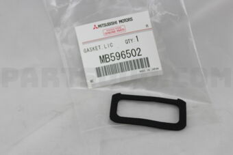 MB596502 GASKET,LIC PLATE LAMP LENS