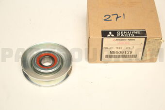 MB609139 PULLEY,A/C COMPR TENSION