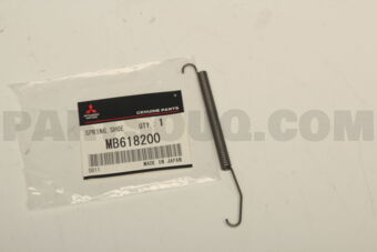 MB618200 Mitsubishi SPRING,RR B/SHOE TO