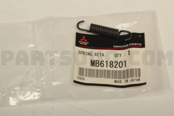 MB618201 Mitsubishi SPRING,RR B/SHOE RET