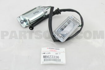 MB623336 LAMP ASSY,LICENSE PLATE