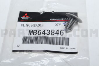 MB643846 CLIP,HEADLINING