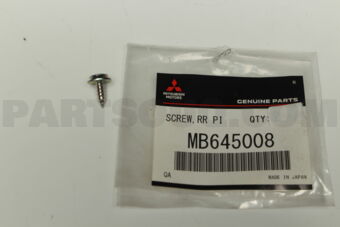 MB645008 SCREW,RR PILLAR TRIM