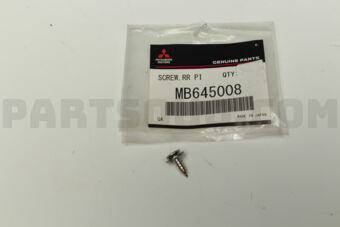 MB645008 SCREW,RR PILLAR TRIM