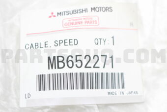 MB652271 CABLE,SPEEDOMETER