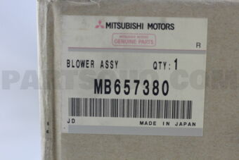 MB657380 MOTOR & SHROUD,A/C C