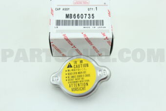 MB660735 CAP,RADIATOR