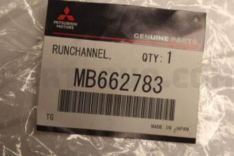 MB662783 Mitsubishi RUNCHANNEL,QTR WINDOW,LH