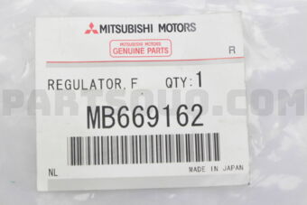 MB669162 REGULATOR,FR DOOR WD